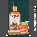 Магазин:Пятёрочка,Скидка:Виски Forest Cat 40%