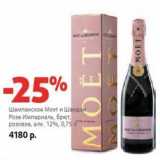 Магазин:Виктория,Скидка:Шампанское Моэт и Шандон Розе Империаль, брют розовое, 12%