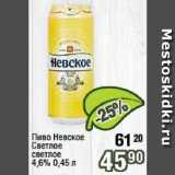 Реалъ Акции - Пиво Невское