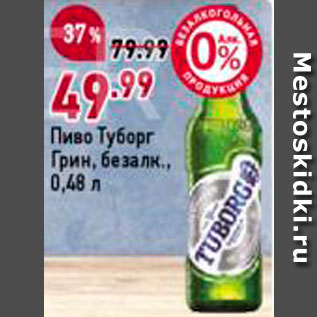 Акция - Пиво Туборг