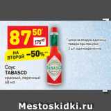 Магазин:Дикси,Скидка:Соус
TABASCO
красный, перечный