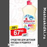 Магазин:Верный,Скидка:Средство для детской посуды Я Родился