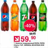 Магазин:Оливье,Скидка:Напиток Pepsi/7-Up/Mirinda/Mountain Dew