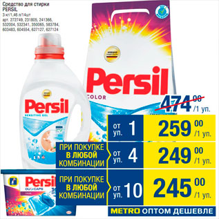 Акция - Средство для стирки Persil