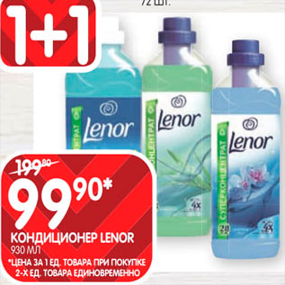 Акция - Кондиционер Lenor