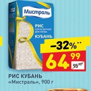 Акция - РИС КУБАНЬ «Мистраль»