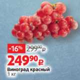 Магазин:Виктория,Скидка:Виноград красный
1 кг