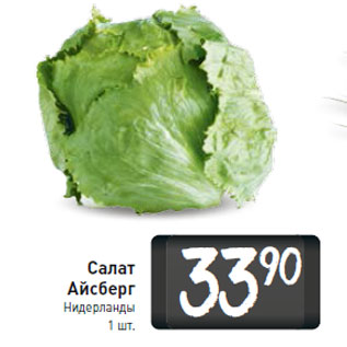 Акция - Салат Айсберг Нидерланды