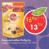 Магазин:Пятёрочка,Скидка:Корм для собак Pedigree