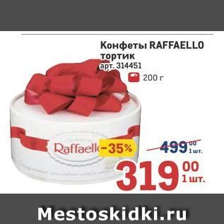 Акция - Конфеты RAFFAELLO