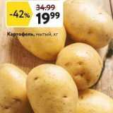 Окей супермаркет Акции - Картофель, мытый, кг