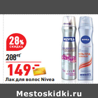 Акция - Лак для волос Nivea