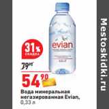 Магазин:Окей,Скидка:Вода минеральная
негазированная Evian,