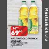 Магазин:Spar,Скидка:МАСЛО ПОДСОЛНЕЧНОЕ
СЛОБОДА
РАФИНИРОВАННОЕ
