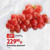Магазин:Виктория,Скидка:Виноград красный
1 кг