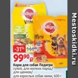 Магазин:Виктория,Скидка:Корм для собак Педигри
сухой, для мелких пород/
для щенков/
для взрослых собак мини, 600 г