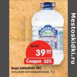 Магазин:Карусель,Скидка:Вода ШИШКИН ЛЕС
питьевая негазированная 