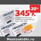 Магазин:Виктория,Скидка:Мороженое Юниджел
Пломбир в ассортименте,
жирн. 12%,