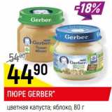 Магазин:Верный,Скидка:Пюре Gerber 