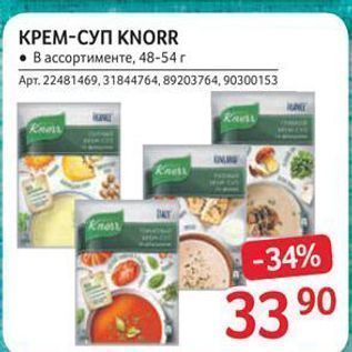Акция - KPEM-Cyп KNORR