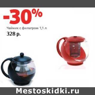 Акция - Чайник с фильтром