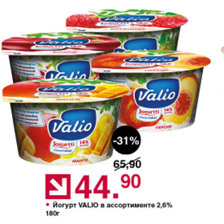 Акция - Йогурт Valio 2,5%