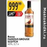 Карусель Акции - Виски FAMOUS GROUSE SCOTCH 