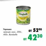 Магазин:Prisma,Скидка:Горошек
зеленый, конс., 200г.,
400г., Bonduelle 