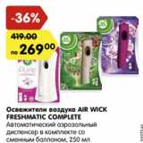 Магазин:Карусель,Скидка:Освежители воздуха AIR WICK
FRESHMATIC COMPLETE