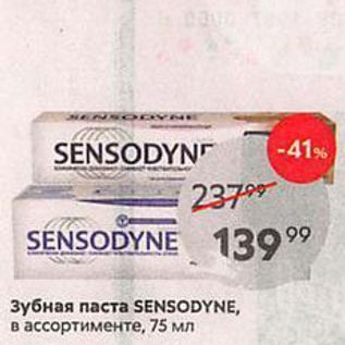 Акция - Зубная паста SENSODYNE