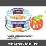 Магазин:Пятёрочка,Скидка:Тунец в собственном соку,

Fortunа