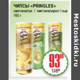 Акция - ЧИПСЫ PRINGLES