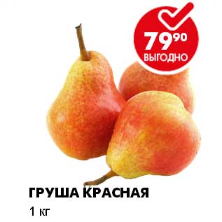 Акция - ГРУША КРАСНАЯ