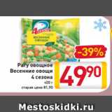 Магазин:Билла,Скидка:Рагу овощное
Весенние
овощи
4 сезона