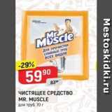 Магазин:Верный,Скидка:ЧИСТЯЩЕЕ СРЕДство MR. MUSCLE 