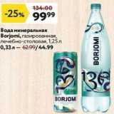 Магазин:Окей,Скидка:Вода минеральная Borjomi