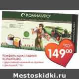 Магазин:Перекрёсток,Скидка:Конфеты шоколадные Комильфо 