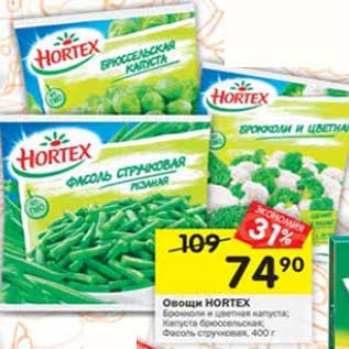 Акция - Овощи Hortex