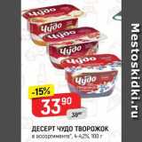 Магазин:Верный,Скидка:Десерт Чудо творожок