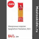 Глобус Акции - Макаронные изделия Spaghettoni PastaZara