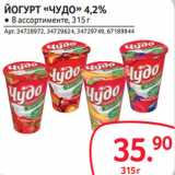 Selgros Акции - ЙОГУРТ «ЧУДО» 4,2%