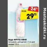 Магазин:Карусель,Скидка:Вода ФрутоНяня