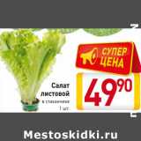 Магазин:Билла,Скидка:Салат
 листовой
в стаканчике