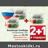 Магазин:Билла,Скидка:Биойогурт Слобода