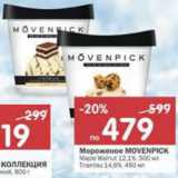Магазин:Перекрёсток,Скидка:Мороженое Movenpick 14,6%