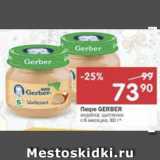 Магазин:Перекрёсток,Скидка:Пюре Gerber