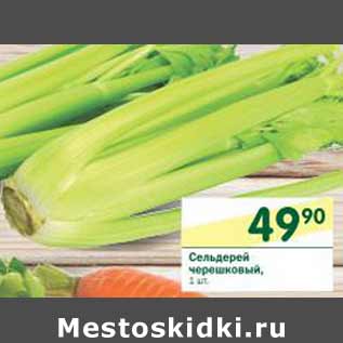 Акция - Сельдерей черешковый