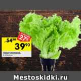 Магазин:Перекрёсток,Скидка:Салат Листовой 1 упаковка