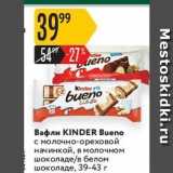 Карусель Акции - Вафли KINDER 