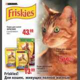 Магазин:Метро,Скидка:Корм для кошек FRISKIES